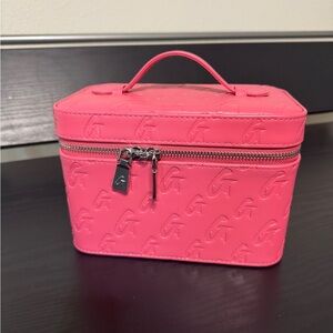 Pink Embossed Vanity Case Glamaholic Jewelry Case